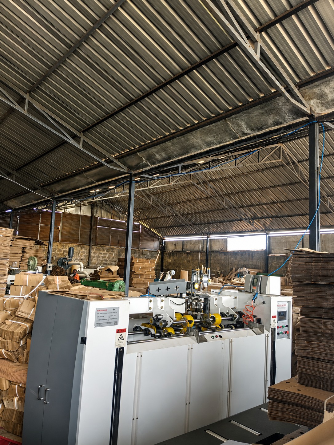 Inside the Shelta Packaging factory