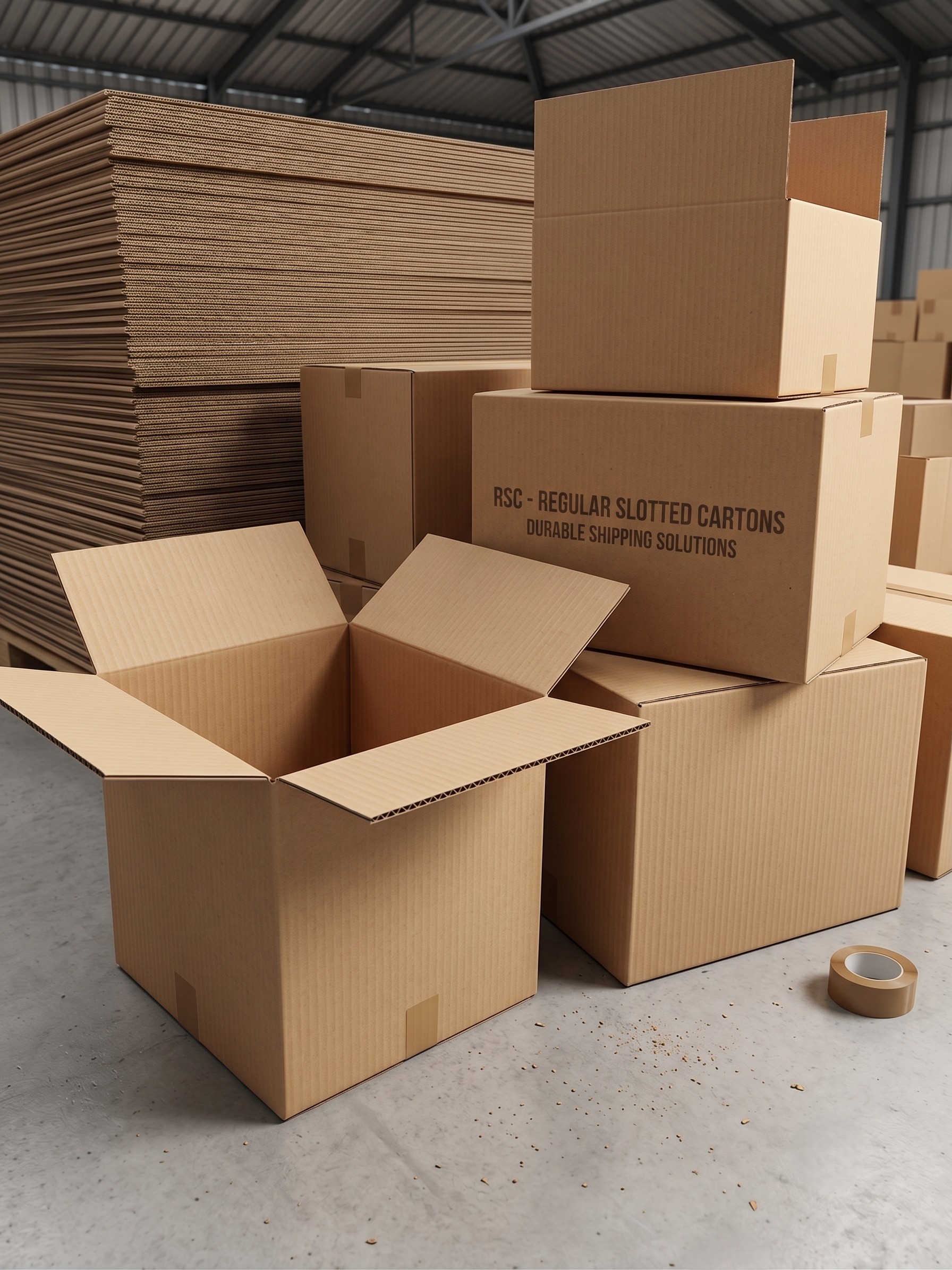 Corrugated Cardboard (RSC)